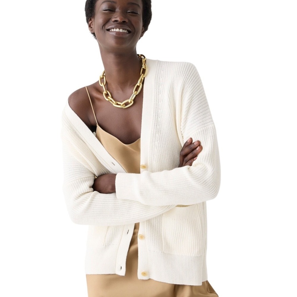 J.Crew Womens XL Cardigan Knit Button Front Sweater Long Sleeve